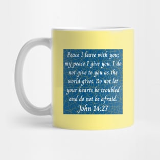 Bible Verse John 14:27 Mug